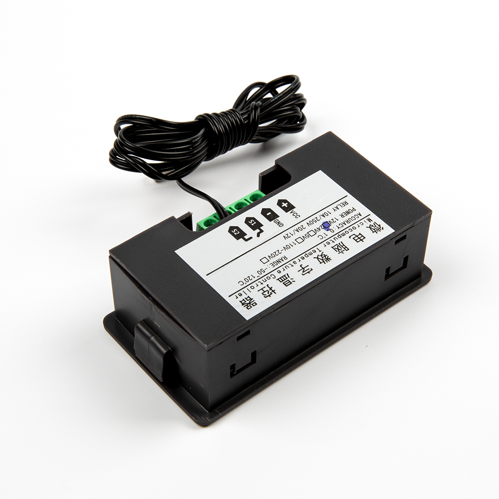 Цифровой терморегулятор (термостат) W3230 12в, кабель 1м